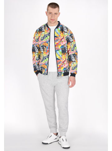 MO Men Jacket in red multicolor
