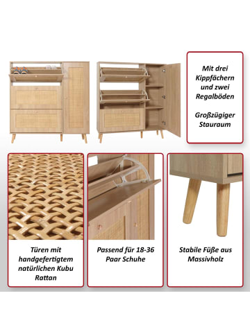 MCW Rattan-Schuhkipper M37, Weiß