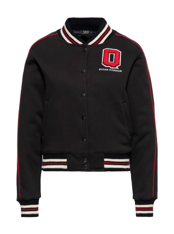 Queen Kerosin Queen Kerosin Collegejacke Q in schwarz