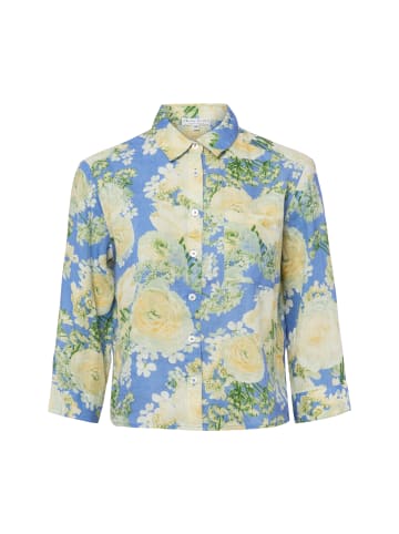 Marie Lund Bluse Liane in vanille blau - 0017
