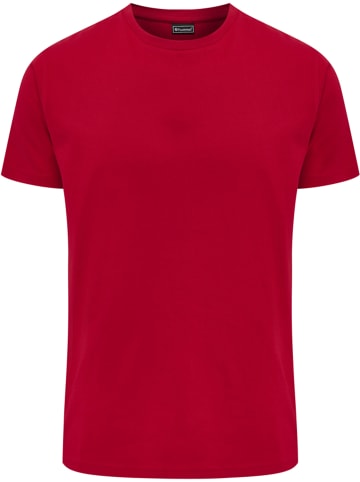 Hummel T-Shirt S/S Hmlred Heavy T-Shirt S/S in TANGO RED