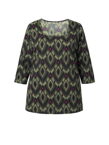 Ulla Popken Longshirt in schwarz