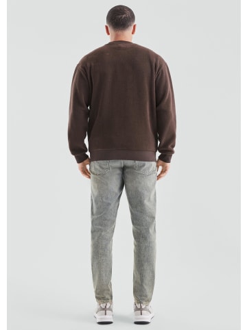 QS Sweatshirt  in  8947_dunkelbraun