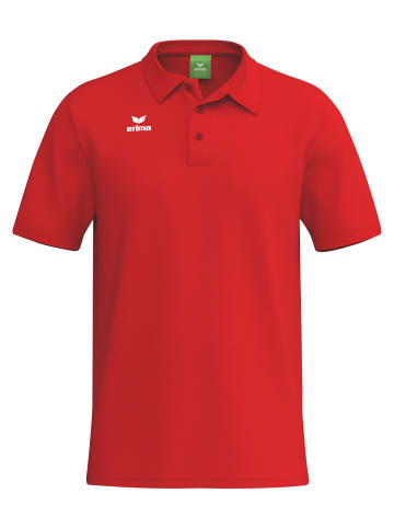 erima Erwachsene, Unisex Erwachsene Poloshirt in rot