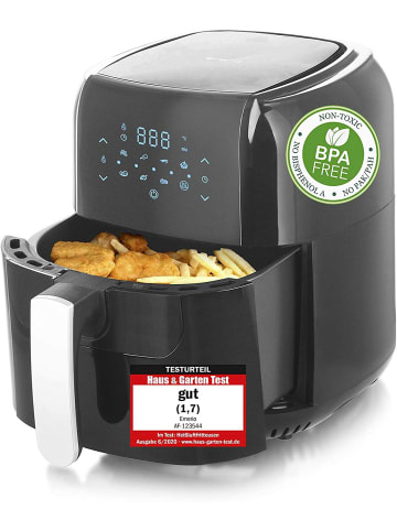 Emerio AF-123544.7 Heißluft-Fritteuse XXL mit 5,5L Volumen Airfryer