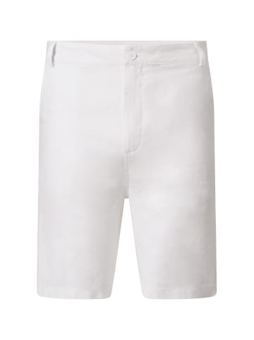 CASH-MERE.CH Leinen Hosen kurz in Weiss