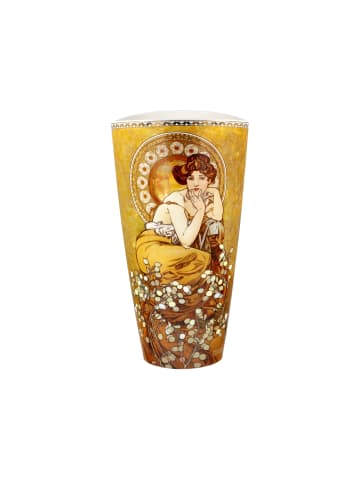 Goebel Vase " Alphonse Mucha - "Topas" " in Mucha - Topas