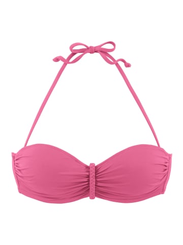 Buffalo Bügel-Bandeau-Bikini-Top in rosa