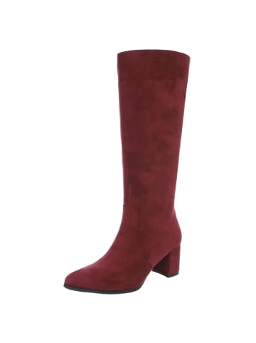 Ital-Design High Heel in Weinrot