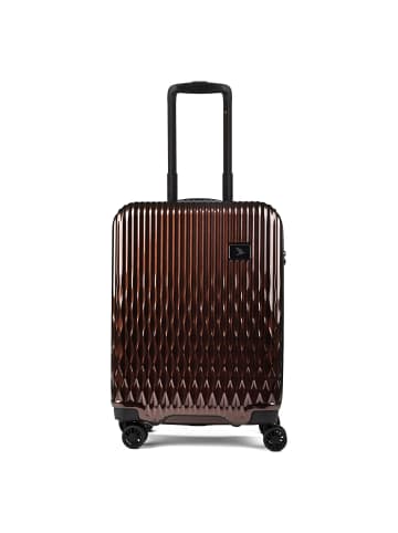 Pack Easy Flow 4 Rollen Kabinentrolley S 52 cm in black