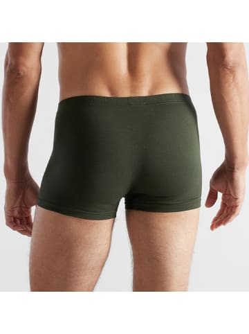 CECEBA Baumwolle, Single-Jersey Bio Pants 2er-Pack in grün/schwarz