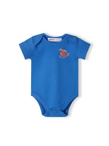 Minoti 4tlg. Set: Kurzarmbody 15mbaby 10 in hellblau
