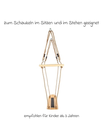 small foot Skateboard Schaukel zum Schaukeln im in brown