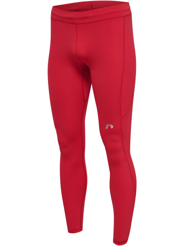 Newline Verstellbare Taille Leggings Reflektierend Logo Men's Core Herren in TANGO RED