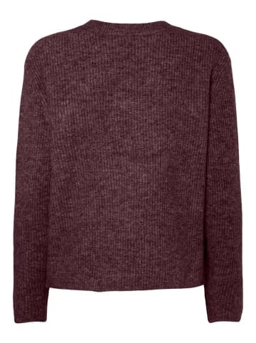 Pieces Pullover in tawny port