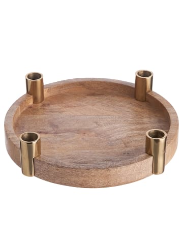 Butlers Dekoteller ACACIA in Braun