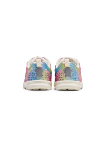 Hummel Elastische Schnürsenkel Sneaker Crosslite Glitter Lebensstil Kinder in WHITE/MULTICOLOR