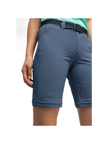 Maier Sports Zip-Hose Nata 2 in Rauchblau