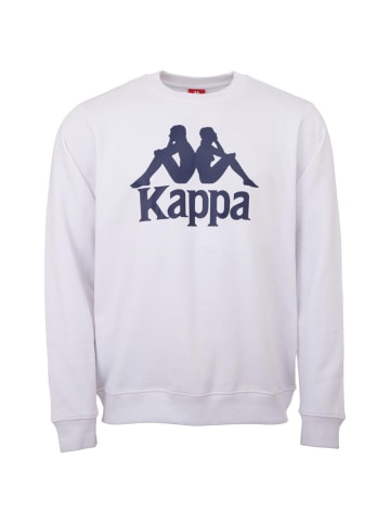 Kappa Sweatshirt 703797 Sweatshirt in weiß