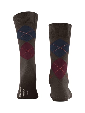 Burlington Edinburgh Socke in Dark brown