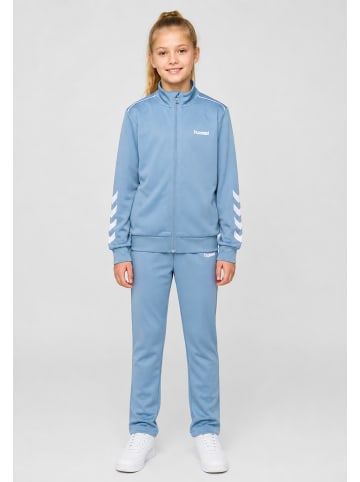 Hummel Sportlicher Trainingsanzug Normale Passform in Blau-2