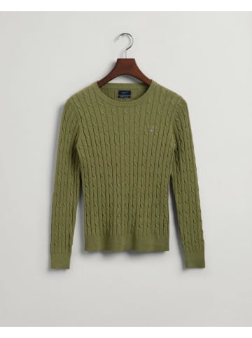 Gant Pullover in Deep Lichen Green