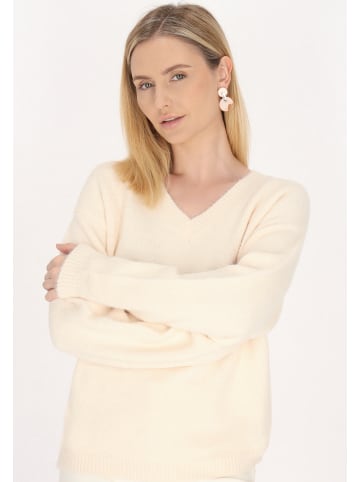 Usha Damen Pullover in Creme
