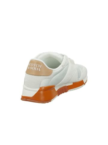 Scotch & Soda Weiß Leder Athletik Sneaker