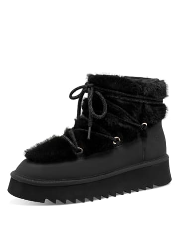 Tamaris Schnürboots in Schwarz