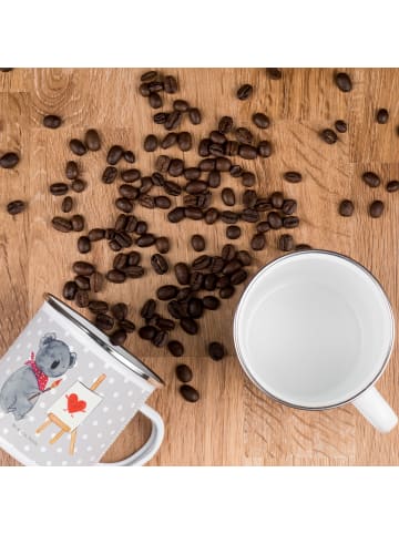 Mr. & Mrs. Panda Teetasse Koala Künstler ohne Spruch in Grau Pastell