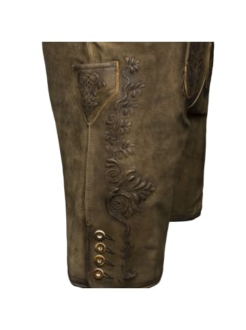 Stockerpoint Lederhose Bertram in braun