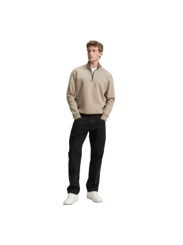 TOM TAILOR Denim Sweatshirt in roasted nut brown