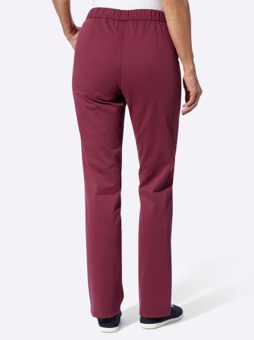 Sieh an! Jeans in bordeaux