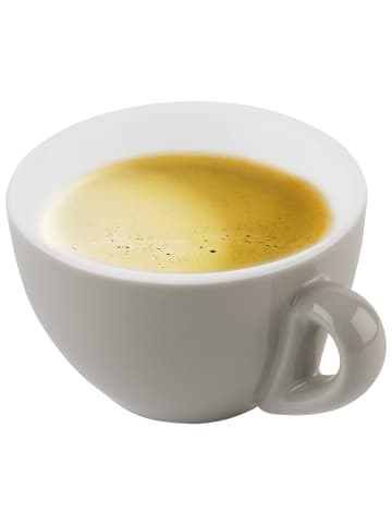 APS 6er Set Kaffeetassen in taupe, Ø 9,5 cm, H: 6 cm, 200 ml     