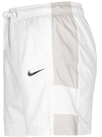 Nike Shorts in white/light bone/black