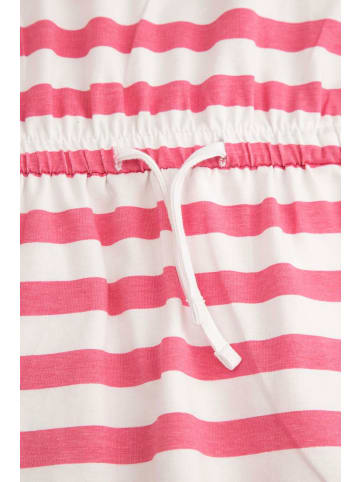 MOKIDA Kleid aus Sweatstoff mit kurzen Ärmeln in rosa