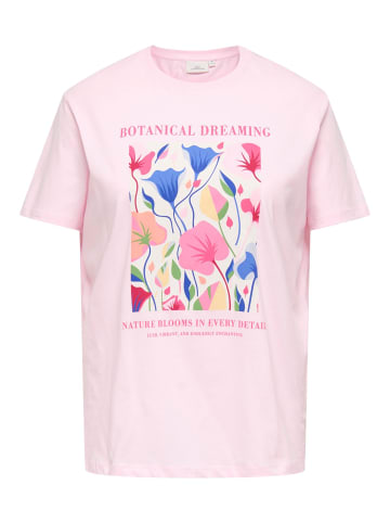 ONLY Carmakoma T-shirt in Cherry Blossom