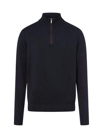 Bugatti Strickjacke mit Cashmere in marine - 0003