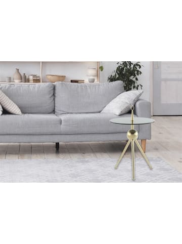 Kayoom Beistelltisch Ontario 325 in gold - grau