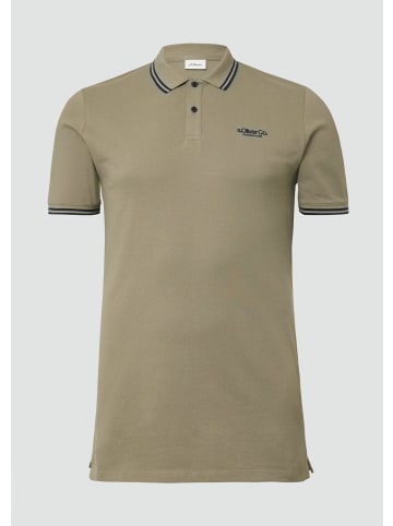s.Oliver Polo-Shirt in 7880_olivgrün