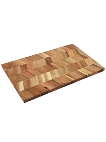 Excellent Houseware Schneidebrett, Akazienholz in Braun, 40 x 25 cm
