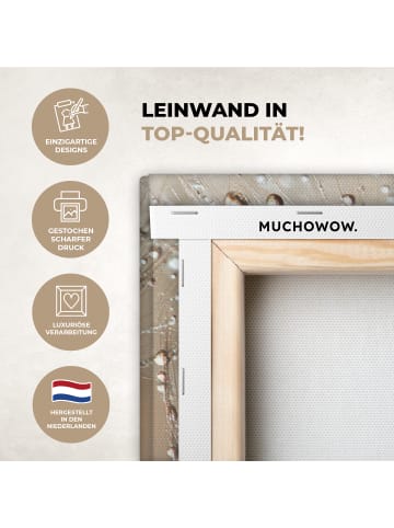 MuchoWow Leinwand bilder Tropfen (BxH)