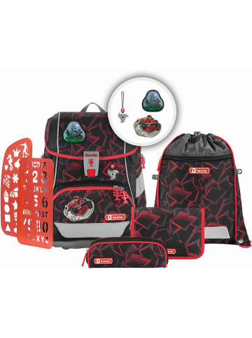 Step by Step 2IN1 PLUS Schulranzen-Set Ninja Yuma 6-teilig in schwarz