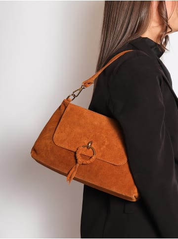 Chiara Ferretti Umhängetasche in DARK COGNAC