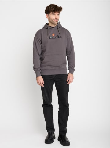 GreenBomb Hoodie Nature Mountain Chip in Anthracite