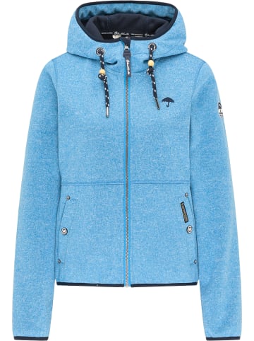 Schmuddelwedda Funktionsjacke in Blau Melange