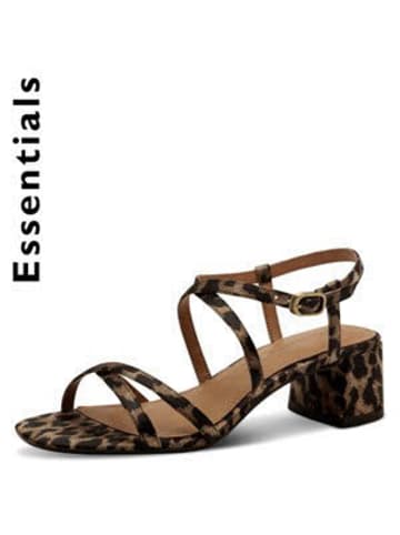Tamaris Damen Sandaletten Da.-Sandalette in braun