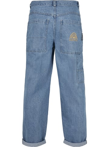 Southpole Baggy & Loose in retro midblue