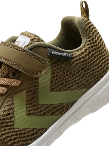 Hummel Hummel Sneaker Actus Tex Kinder Atmungsaktiv Leichte Design Wasserabweisend Und Windabweisend in DARK OLIVE