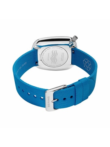 Bering Analoguhr für Damen in blau